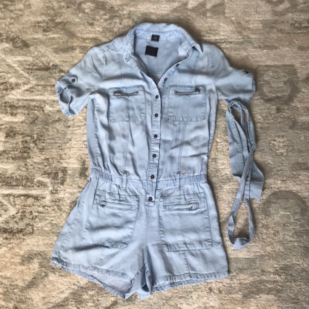 Guess jean colored Romper